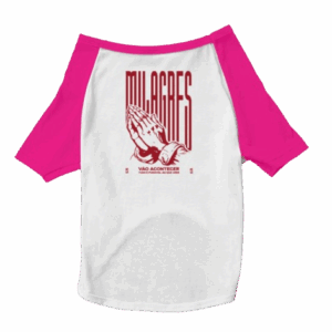Roupa para Cachorro Raglan "Milagres"
