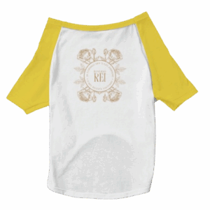 Roupa para Cachorro Raglan "Eu Vejo o Rei"