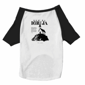 Roupa para Cachorro Raglan "Som da Igreja"