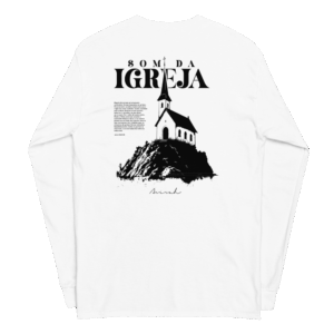 Camiseta Masculina Manga Longa Som da Igreja