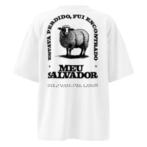 Camiseta Oversized Meu Salvador